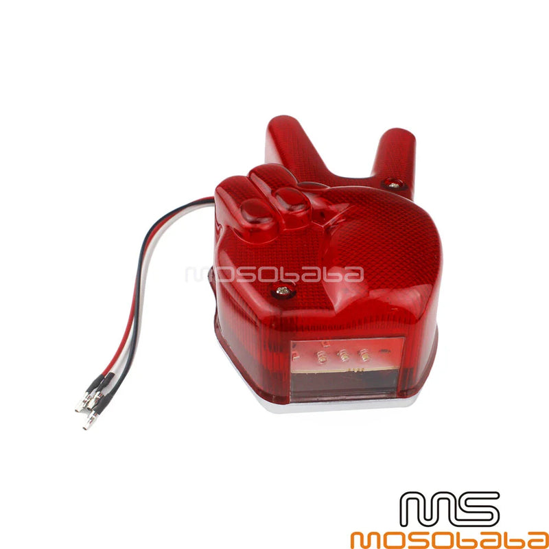 Harley Chopper Red LED Rear Brake Tail Light