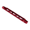 Red Aluminum Car Battery Holder Mount Bracket Kit with J-Hooks