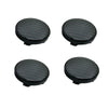 Auto Car 4 x Black Carbon Fiber Look Wheel Hub Center Caps Covers 60MM
