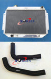Holden HQ HJ HX HZ 253 308 V8 3 Row Aluminum Radiator + Hose (1971-1980)