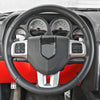 Dodge Durango Carbon Fiber ABS Steering Wheel Trim Cover (2009-2014)