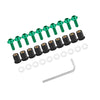 Fairing Motorcycles Screws / 10 x M5 Windscreen Screws