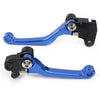 YAMAHA WR 250F WR 450F Blue Pivot Brake Clutch Levers (2001-2016)