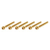 Motorcycle Bike 6pcs M6x45mm Titanium Torx Head Flange Screws