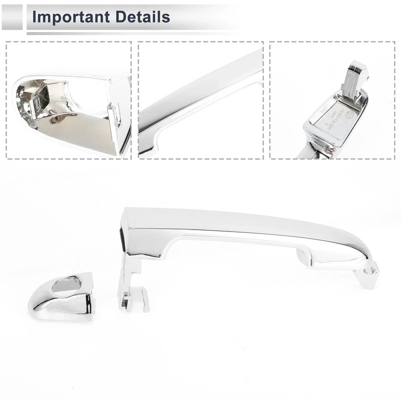 Hyundai Elantra Front Left Exterior Door Handle (2007-2012)