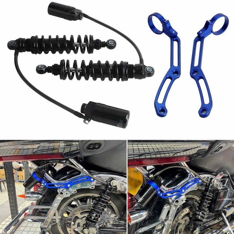 Harley Road Glide FLTRX, Street Glide Remote Reservoir Rear Shock (2015-2023)
