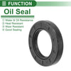 5 x Oil Seal Rotary Shaft Seal NBR Black 38x62x10mm
