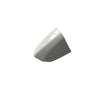 Ford Mustang ABS White Left Driver Door Handle Key Cover Bezel (2015–2021)