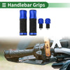 Motorcycle Hand Grips Cover Aluminum Alloy Rubber