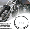 Motorcycle Brake Line / 100cm / Brake Line Oil Hose Pipe with Spring Protection