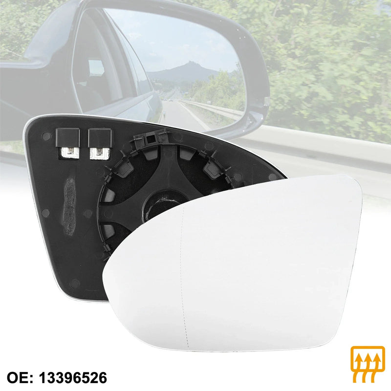 Chevrolet Cruze Rearview Driver Left Side Heated Mirror Glass With Backing