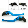 BMW S1000RR, S1000R (2015-2018) - Blue Racing Lever Set