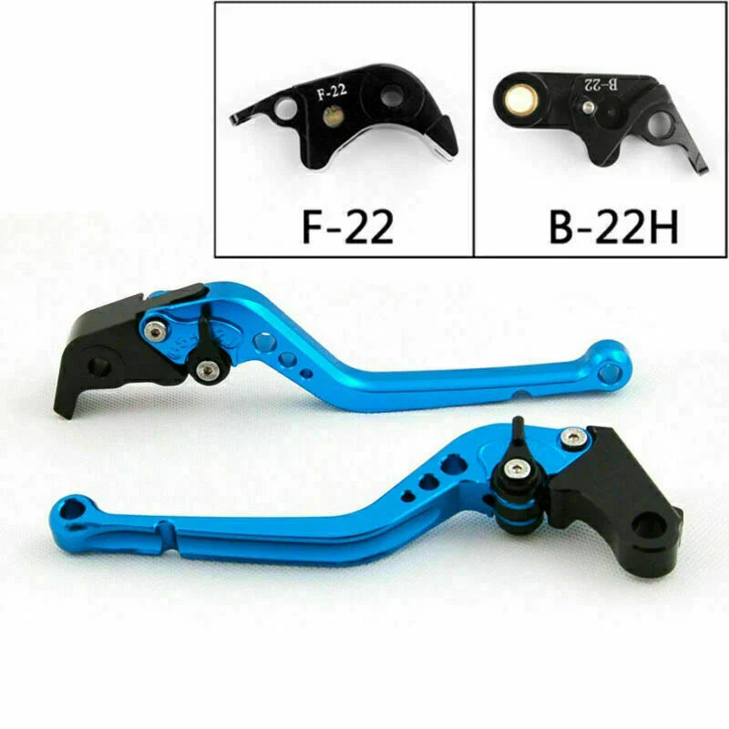 BMW S1000RR, S1000R (2015-2018) - Blue Racing Lever Set
