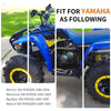 Yamaha Wolverine 350 YFM350 2 x Cam Sprocket + 90 Link Chain (1995–2005)
