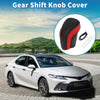 Toyota Camry Gear Shift Knob Cover Black Red (2018-2024)