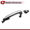 Hyundai Santa Fe Front Left (2013-2018) Black Silver Tone Door Handle Grip