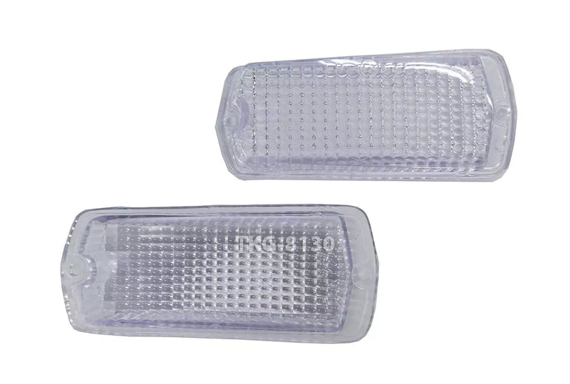 Nissan Datsun Fairlady 510 120Y 240Z 2 x Side Marker Lights Clear Lens (1968-1973)