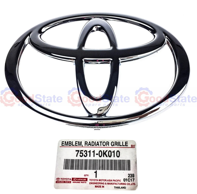 Toyota Hilux KUN35 KUN26 KUN25 KUN16 Front Grille Badge