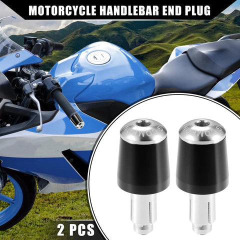 Honda 2 x Handlebar End Plug Cap 7/8" 22mm
