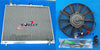 Pajero / Montero / Shogun NM NP NS NT 2.8 3.2 Aluminum Radiator & Fan (1997-2007)