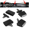 BMW X5 E70 X6 E71 4 x Black Front Air Conditioner Vent Outlet Tab Clips (2007-2013)