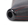 Universal Cars Black PVC Leather Manual Auto Gear Shifter Boot Cover