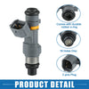 NISSAN Qashqai (2007-2013) - 4 Pcs Gray Fuel Injector 2.0