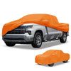 Chevy Silverado (2014-2023) - Orange 210D-PU Waterproof All Weather Car Cover