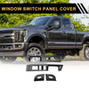 Ford F-150 Front Door Window Switch Panel Cover Trim (2021-2024)