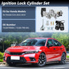 Honda Civic (2012-2015) Set Ignition Lock Cylinder Door Lock