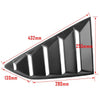 Chevy Camaro Rear Side Window Louver Vents Cover Trim (2016-2018)