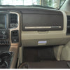 Dodge Ram 1500 Silver Co-pilot Storage Box Handle Cover Trim (2010-2017)