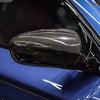 BMW M5 F10, F12 M6 2 x Real Carbon Fiber Side Mirror Cover Caps (2012-2016)