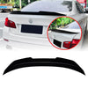 BMW 5 Series F10 Gloss Black Rear Boot Spoiler Lip (2011-2017)