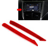 Subaru Forester Carbon Fiber Red Central Console Side Cover Trim (2009-2013)