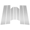 Ford Territory (2019-2021) Silver Tone 8 x Door Pillar Window Trim