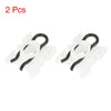 BMW E32 2x 11mm White Window Regulator Pivot Clips (1986-1994)
