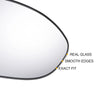 Mazda 2 3 Right Side Mirror Glass w/ Backing Plate (2010-2014)