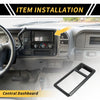 Ford Maverick Carbon Fiber Dashboard Meter Frame Cover (2022-2024)