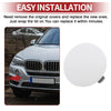BMW X5 F15 M (2014-2018) White 1 Pc Front Bumper Tow Hook Cover