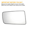 Hyundai H350 Left Upper White Heated Mirror Glass (2015-2020)