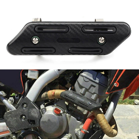 Motorcycle Chrome Exhaust Muffler Pipe Heat Shield Cover (Universal)