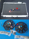 Mazda Miata MX-5 MX5 NA 1990-1997 Aluminum Radiator + Fans