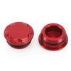 Kawasaki EX 250 400 Ninja Frame Plugs Cover Red (2018-2022)