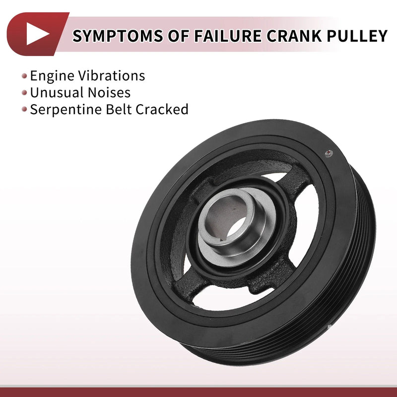 Toyota RAV4 Harmonic Balancer Crankshaft Pulley (2001-2023)