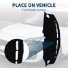 Suzuki Swift Sport (2018-2019) Black Blue Dash Cover Mat