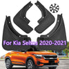 Kia Seltos 4X Front Rear Splash Fender Mud Flaps Fender Guards (2020–2021)