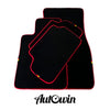 BMW X5 Series G05 SUV with Red Trim AutoWin Black Floor Mats (2018-2023)