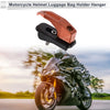 Motorcycle Rectangular Aluminum Alloy Motorcycle Hanging Hook 1 Set Orange