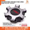 Toyota TRD 6-Spoke Rims 17-inch Wheel Center Cap